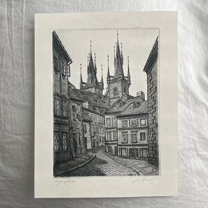 ✨2 for 80✨ Streets of Prague Sketch